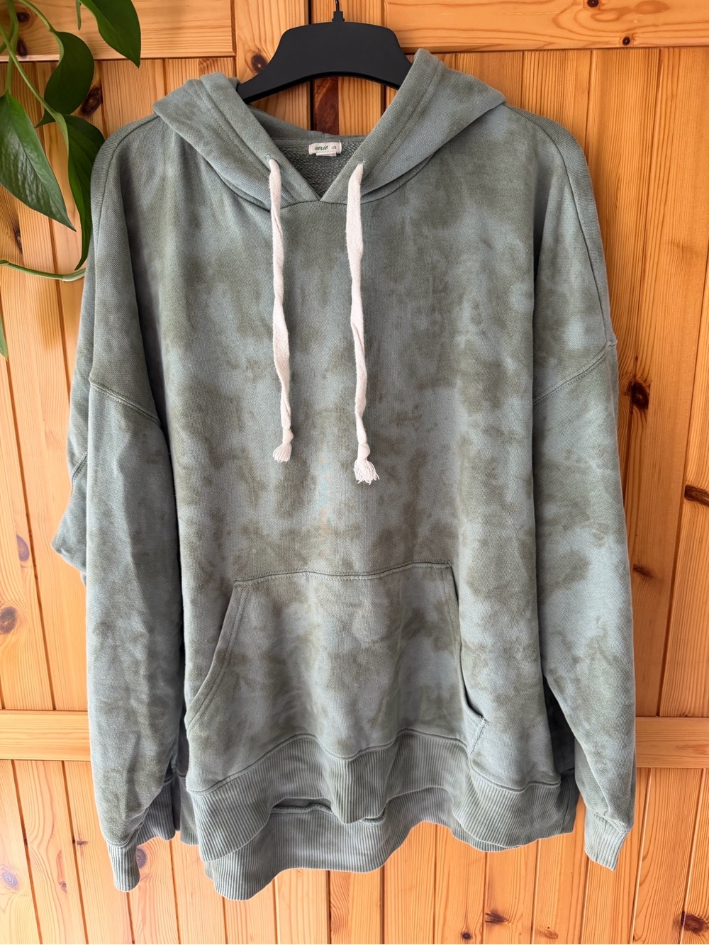 aerie tie dye oversized hoodie